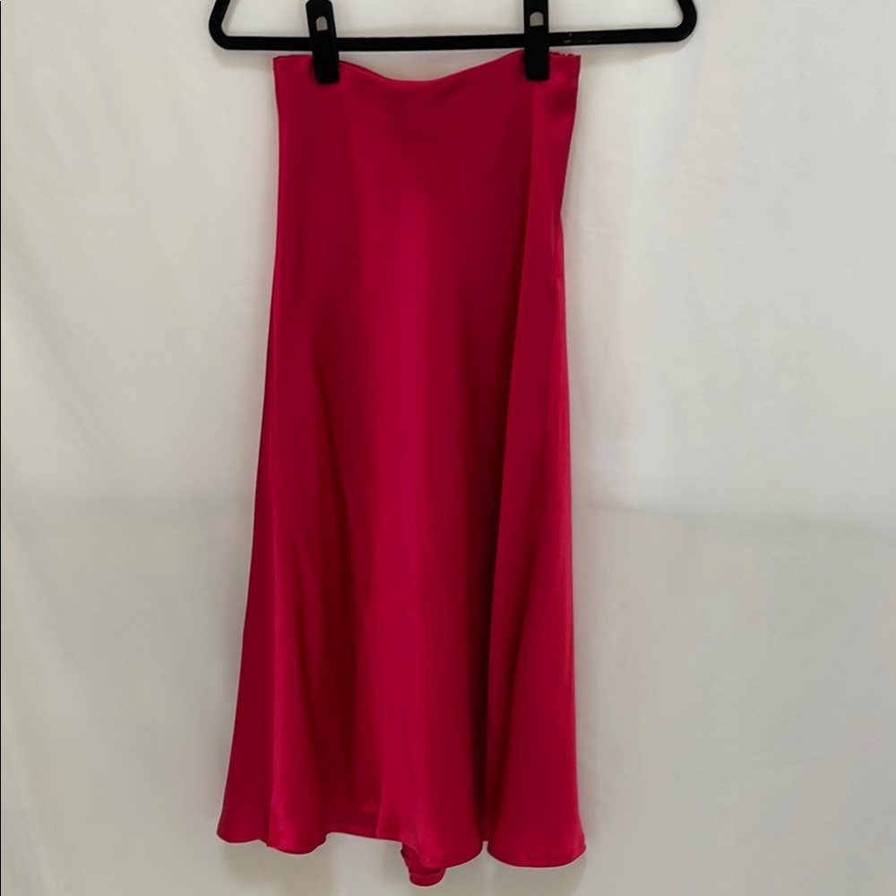 Elegant Red Women's Skirt